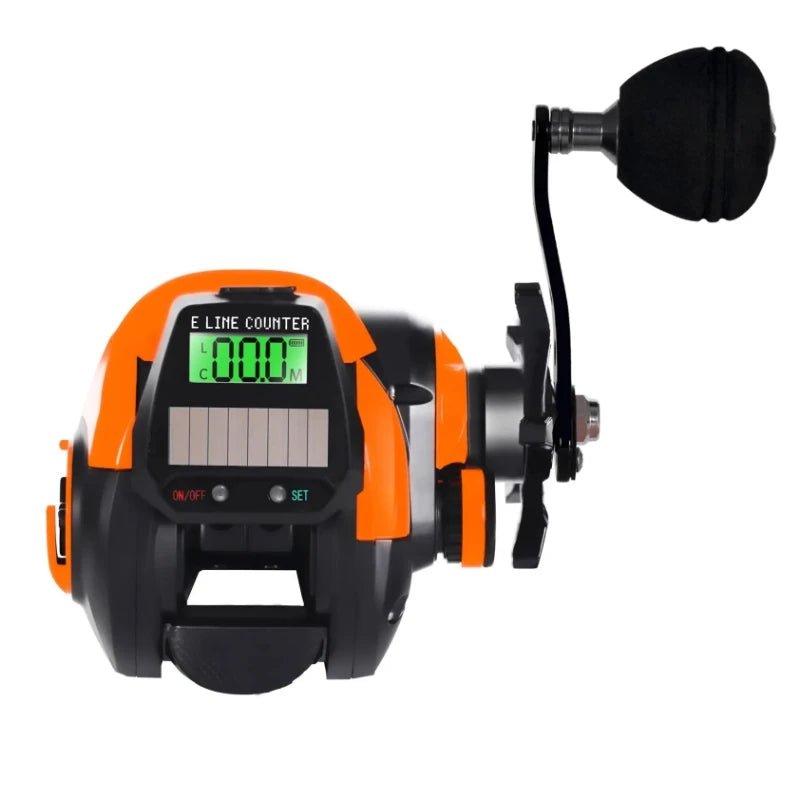 Carretilha Samolla KX800 digital com display, fundo branco