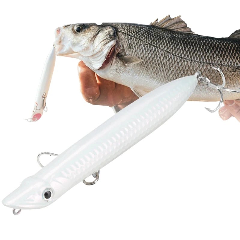 isca Hunthouse Slap Walker Pencil 100mm topwater para tucunaré