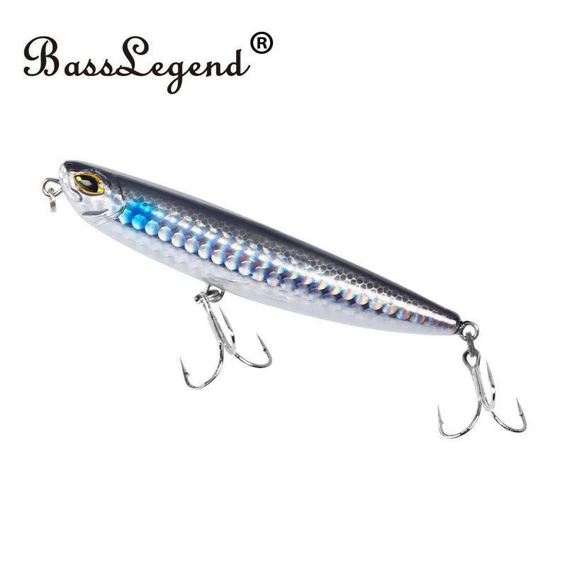 isca BassLegend Natrix stickbait 90mm 12g walk the dog tucunaré