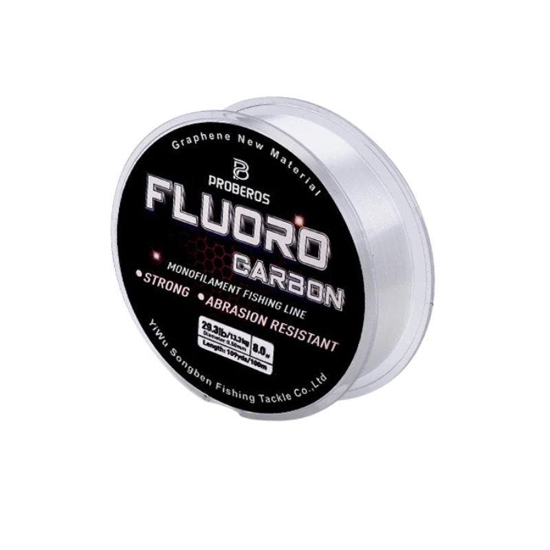 Linha de Pesca Monofilamento Fluorcarbono ROBEROS 100m