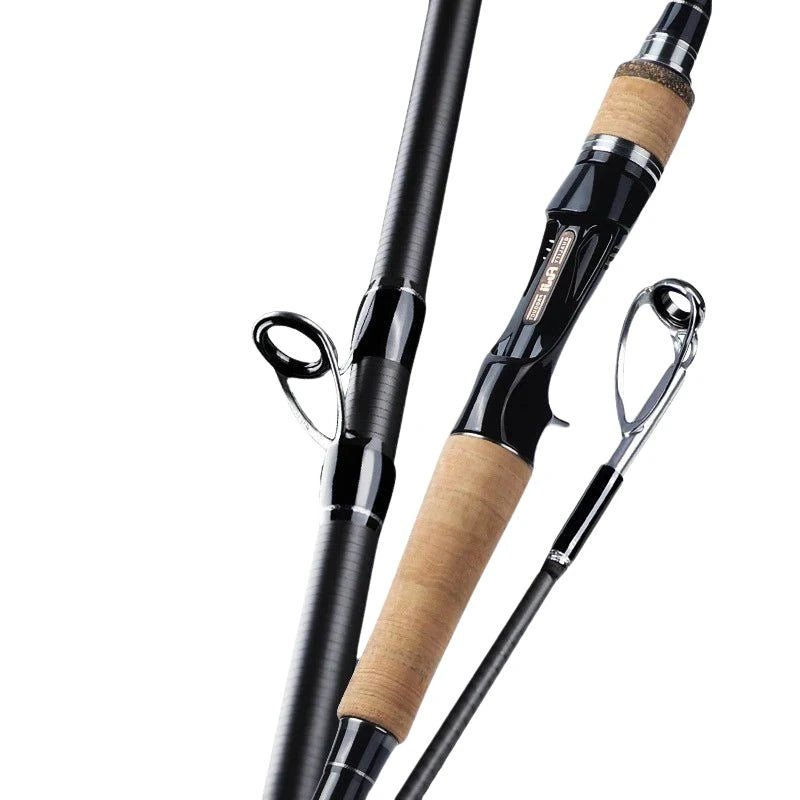 vara-de-pesca-fuji-luckytime-3-secoes-em-close-mostrando-passadores-e-cabo-em-cortiça