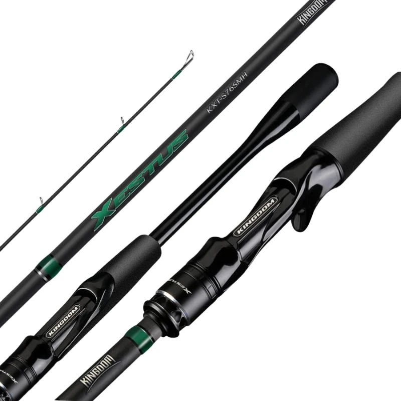 vara-de-pesca-molinete-carretilha-kingdom-xestus-travel-carbon-24t-30t-detalhes-do-corpo-e-passadores-foto-01
