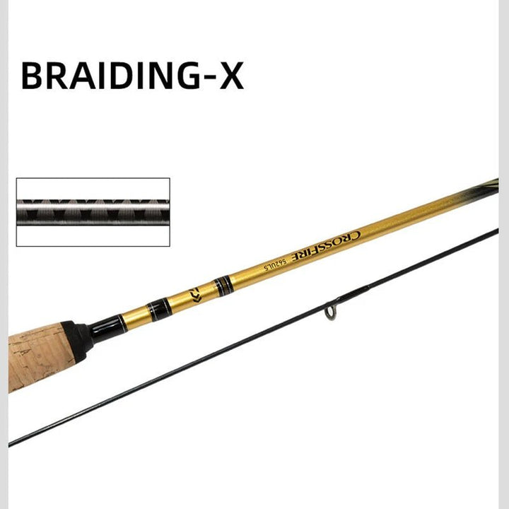 Vara de Pesca DAIWA Crossfire CS 2021 - Molinete Master