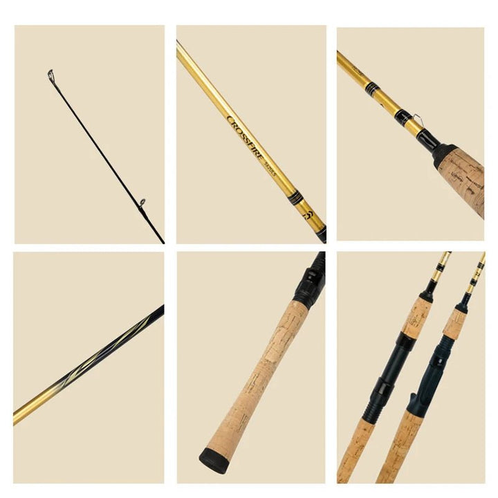 Vara de Pesca DAIWA Crossfire CS 2021 - Molinete Master