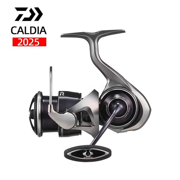 molinete-daiwa-caldia-2025-cinza-foto-lateral-corpo-aluminio