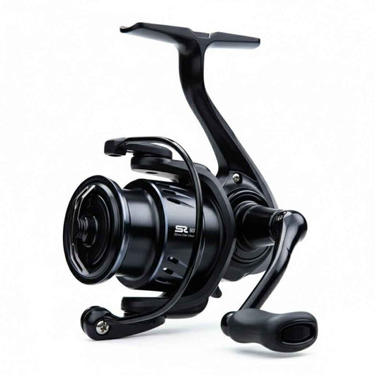 molinete-spinning-wheel-fibra-de-carbono-ultra-leve-preto-foto-lateral-detalhe-bobina