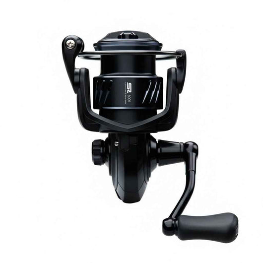 molinete-spinning-wheel-fibra-de-carbono-ultra-leve-preto-foto-frontal-superior-detalhe-da-estrutura