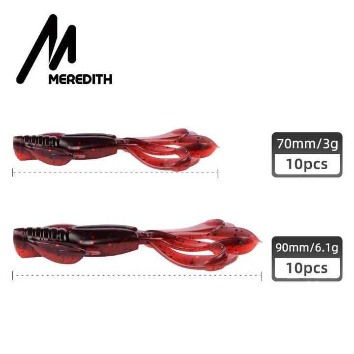 Isca Artificial Crazy Flapper Meredith - Molinete Master