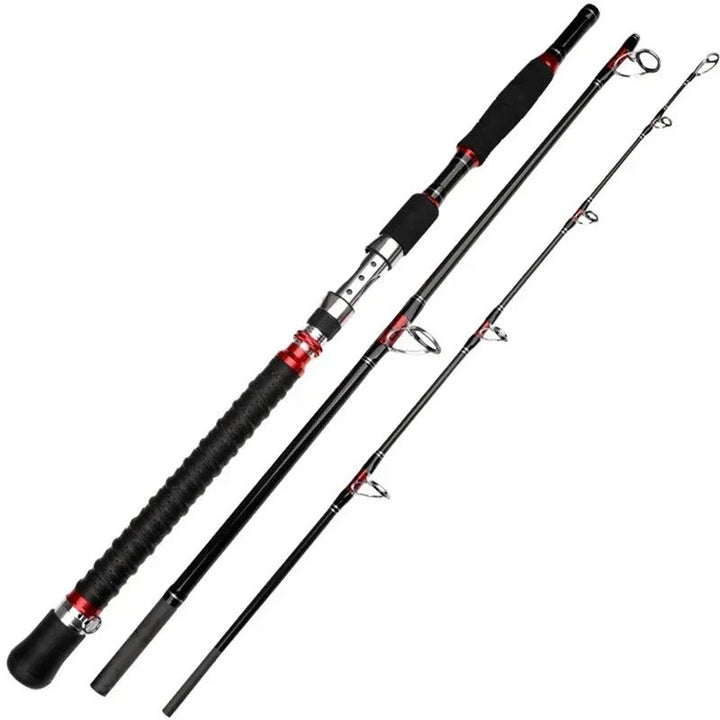Vara de Pesca 3 Seções Fuji Carbono 36T - Molinete Master