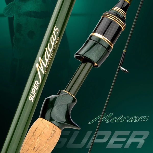 Vara de Pesca Cemreo Macars Cross Reverse Wire Carbon Original - Molinete Master