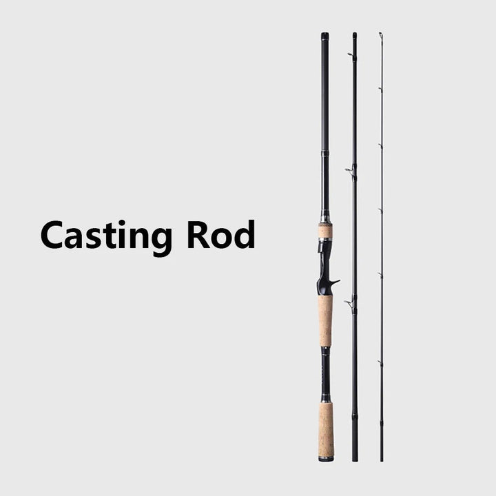 Vara de Pesca FUJI Luckytime 3 Seções - Molinete Master