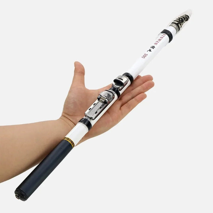 Vara de Pesca JOSBY Telescópica YinWan FRP - Carbon Original - Molinete Master