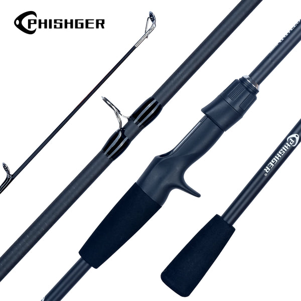 Vara de Pesca PHISHGER Travel Carbon 99% FAST - Molinete Master