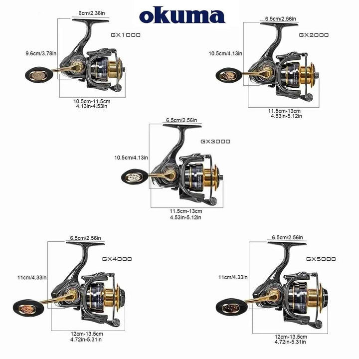 Molinete Okuma GX Original