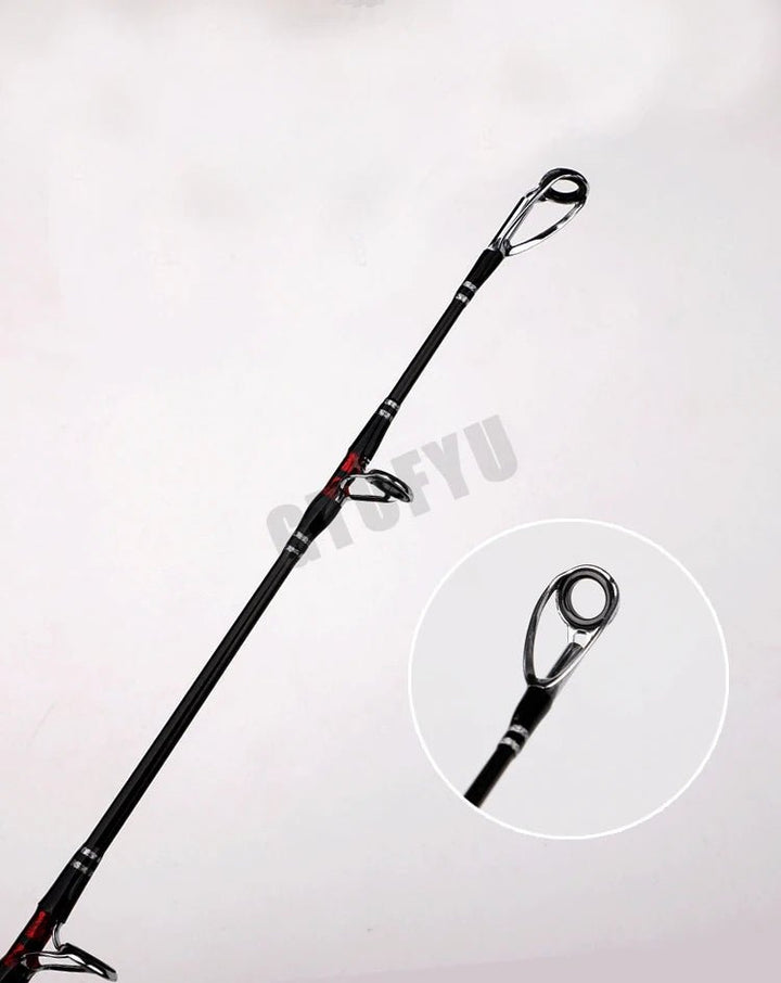 Vara de Pesca 3 Seções Fuji Carbono 36T - Molinete Master