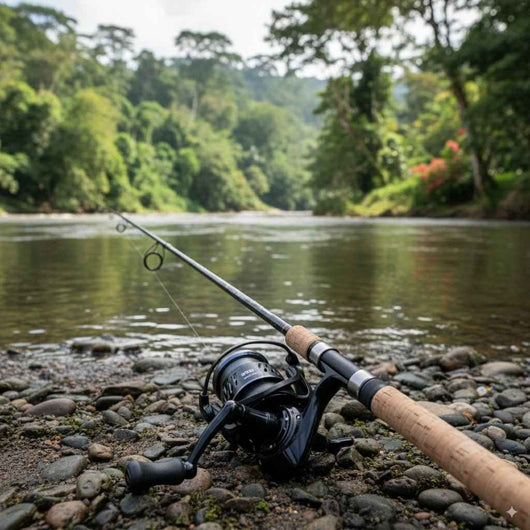 Molinete Spinning Wheel Fibra de Carbono Ultra Leve