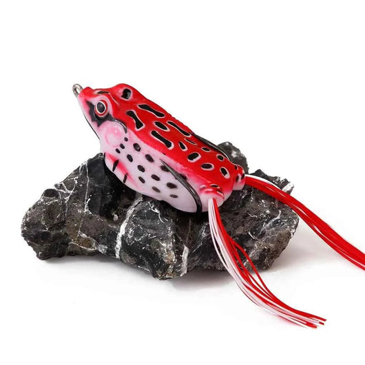 1Pcs 5g 9g 13g 17.5g Soft Frog Fishing Lures Topwater Artificial Silicone Bait with Double Hooks Crankbait Bass Fishing Tackle