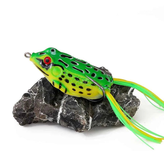 1Pcs 5g 9g 13g 17.5g Soft Frog Fishing Lures Topwater Artificial Silicone Bait with Double Hooks Crankbait Bass Fishing Tackle