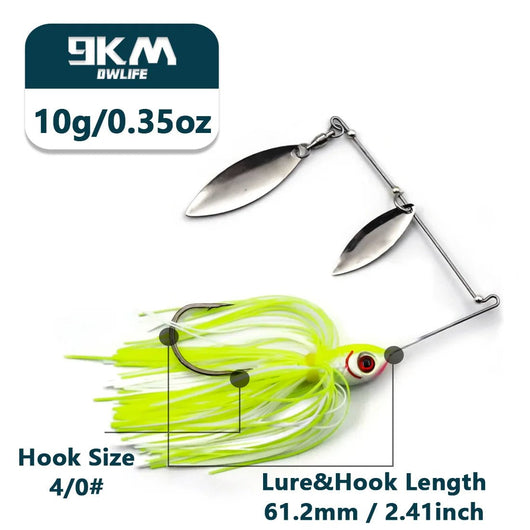 Isca Artificial Jig Spinner Bait - Molinete Master