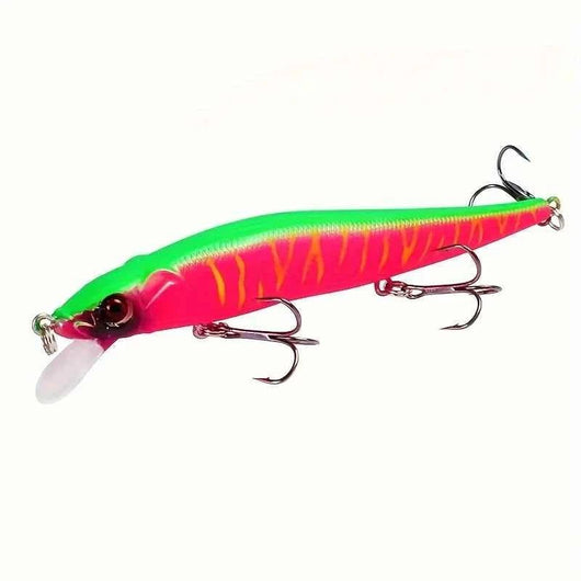 isca-artificial-minnow-sinking-deep-diving-crankbait-115mm-cor-rosa-e-verde-com-detalhes-amarelos-fundo-branco