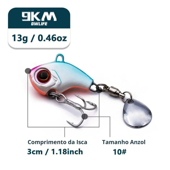 Isca Artificial VIB Spoon - Molinete Master