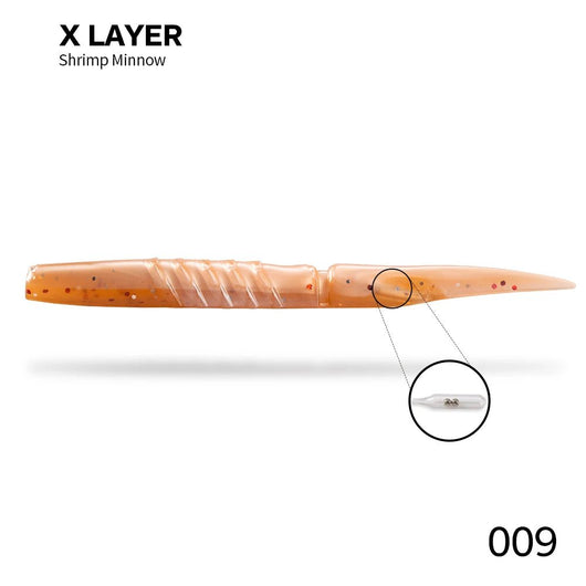 Isca Artificial X Layer HuntHouse - Molinete Master