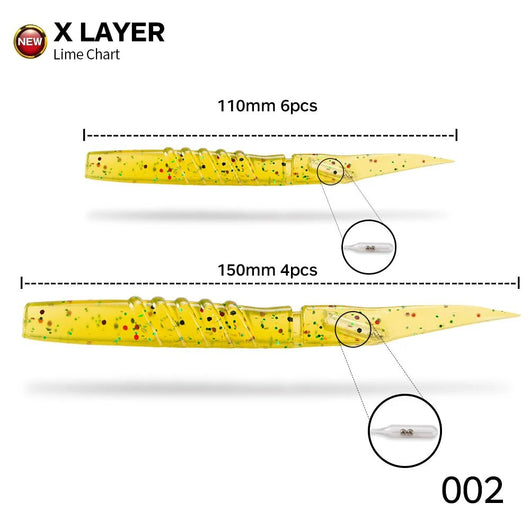 Isca Artificial X Layer HuntHouse - Molinete Master
