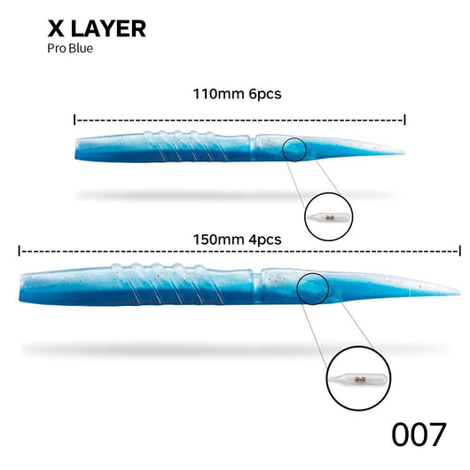 Isca Artificial X Layer HuntHouse - Molinete Master