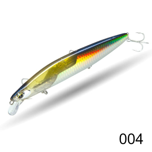 isca-silent-assassin-floating-minnow-d1-cor-dourada-com-detalhes-holograficos-e-reflexo-arco-iris-fundo-branco