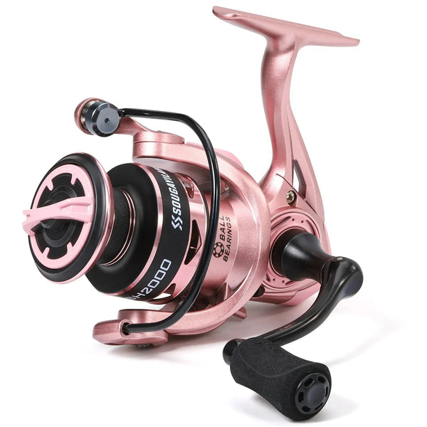 Molinete Sougayilang 2000 Cabo EVA Bobina Full Metal Drag 28lb