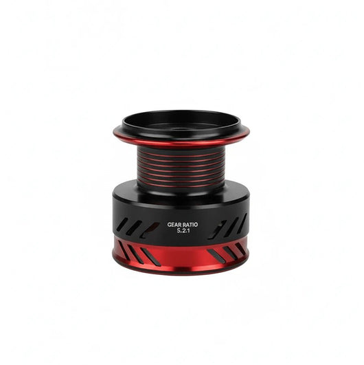 carretel-molinete-penn-dy-original-2024-metalico-preto-e-vermelho-gear-ratio-5-2-1-fundo-branco