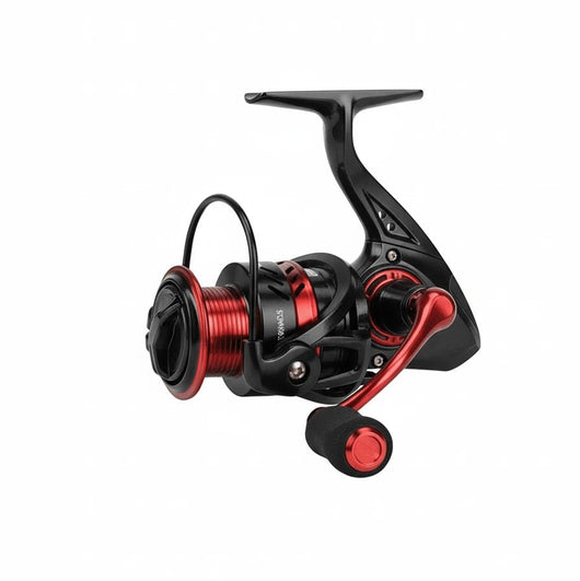 molinete-penn-dy-original-2024-preto-e-vermelho-estrutura-reforçada-fundo-branco