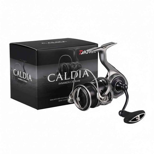 molinete-daiwa-caldia-cinza-foto-conjunto-caixa-original